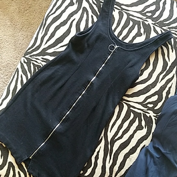 90s O Ring Zipper LBD - Picture 3 of 6